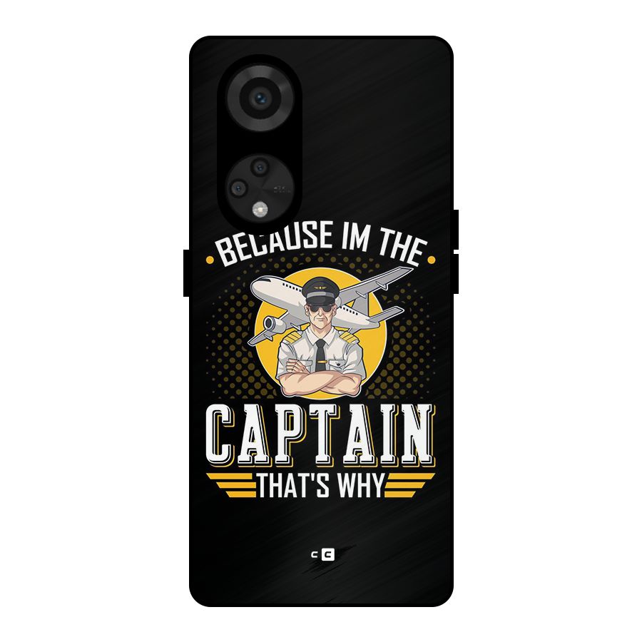 I M Captain Metal Back Case for Reno8 T 5G