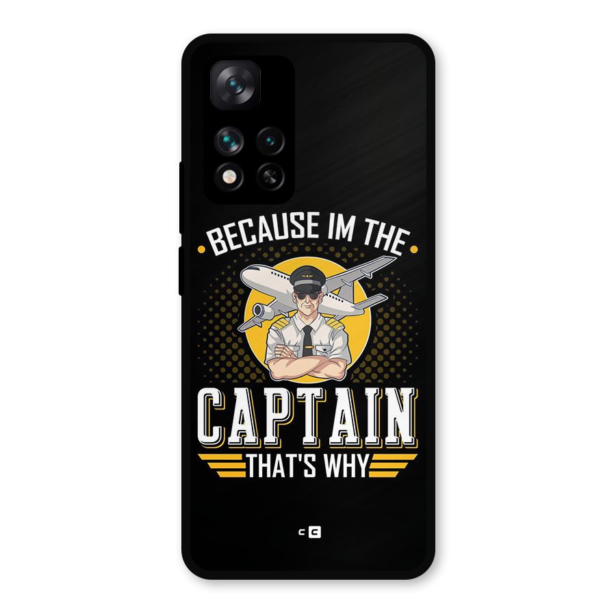 I M Captain Metal Back Case for Xiaomi 11i 5G
