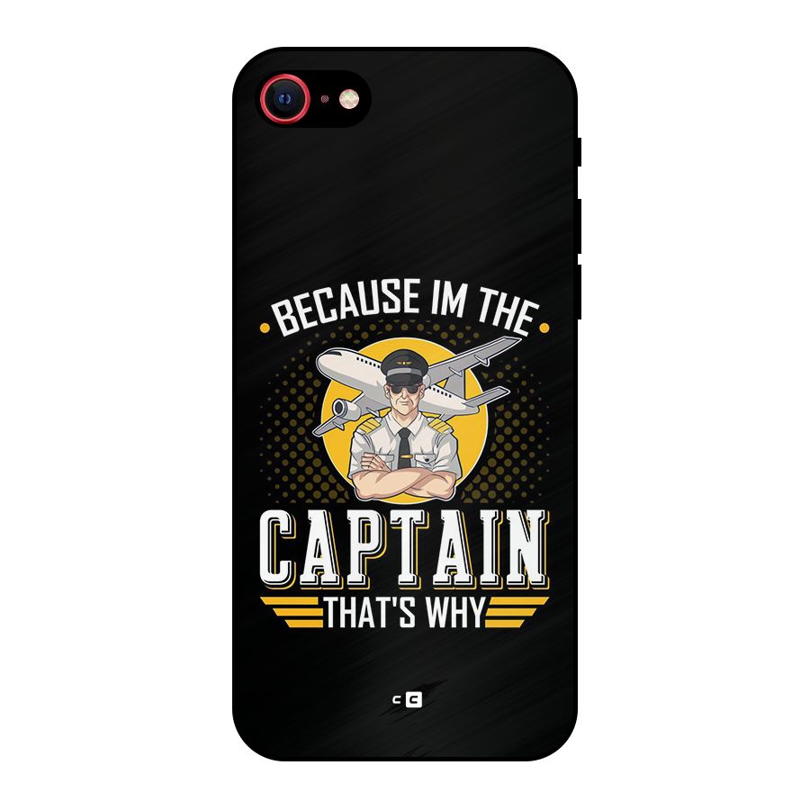 I M Captain Metal Back Case for iPhone 7