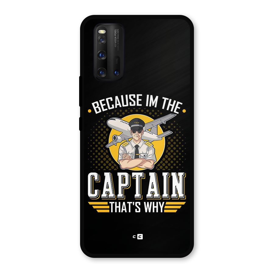 I M Captain Metal Back Case for iQOO 3