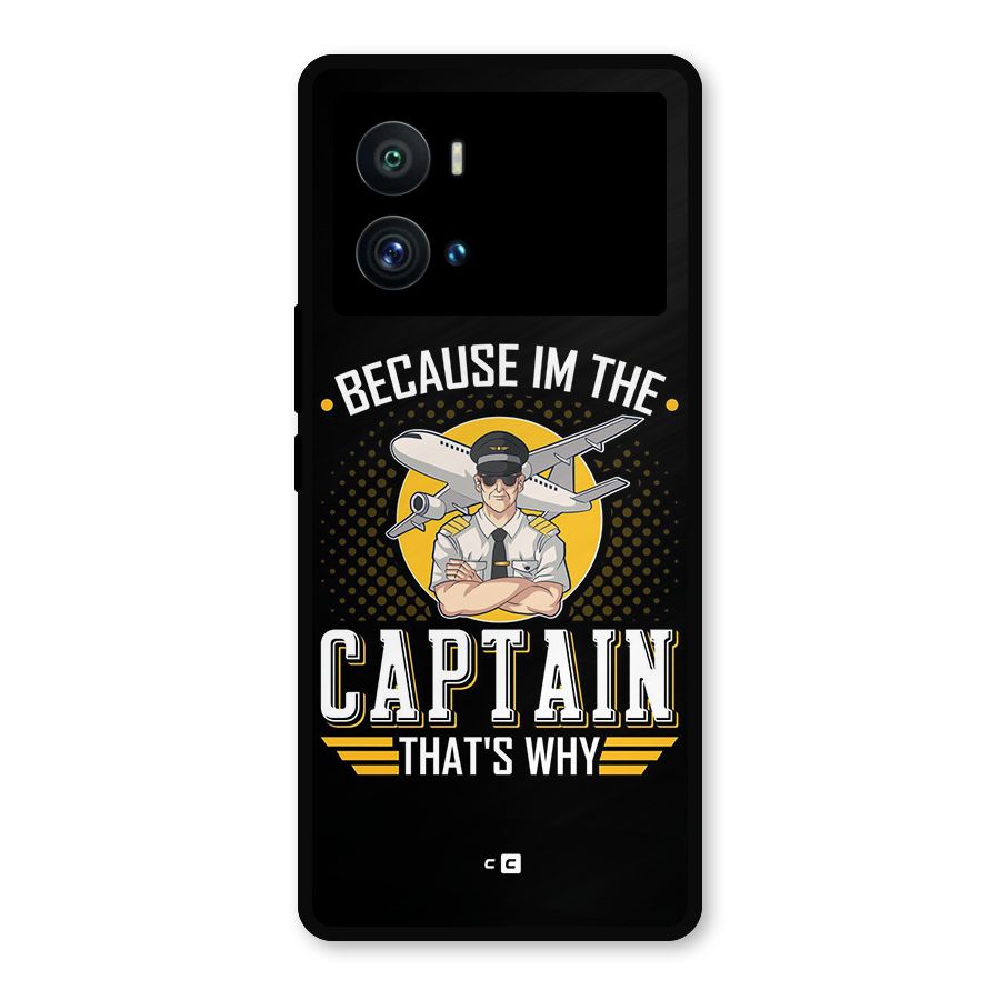 I M Captain Metal Back Case for iQOO 9 Pro