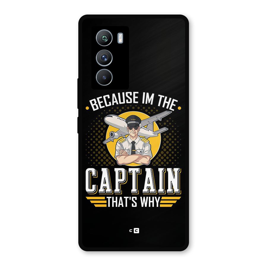 I M Captain Metal Back Case for iQOO 9 SE