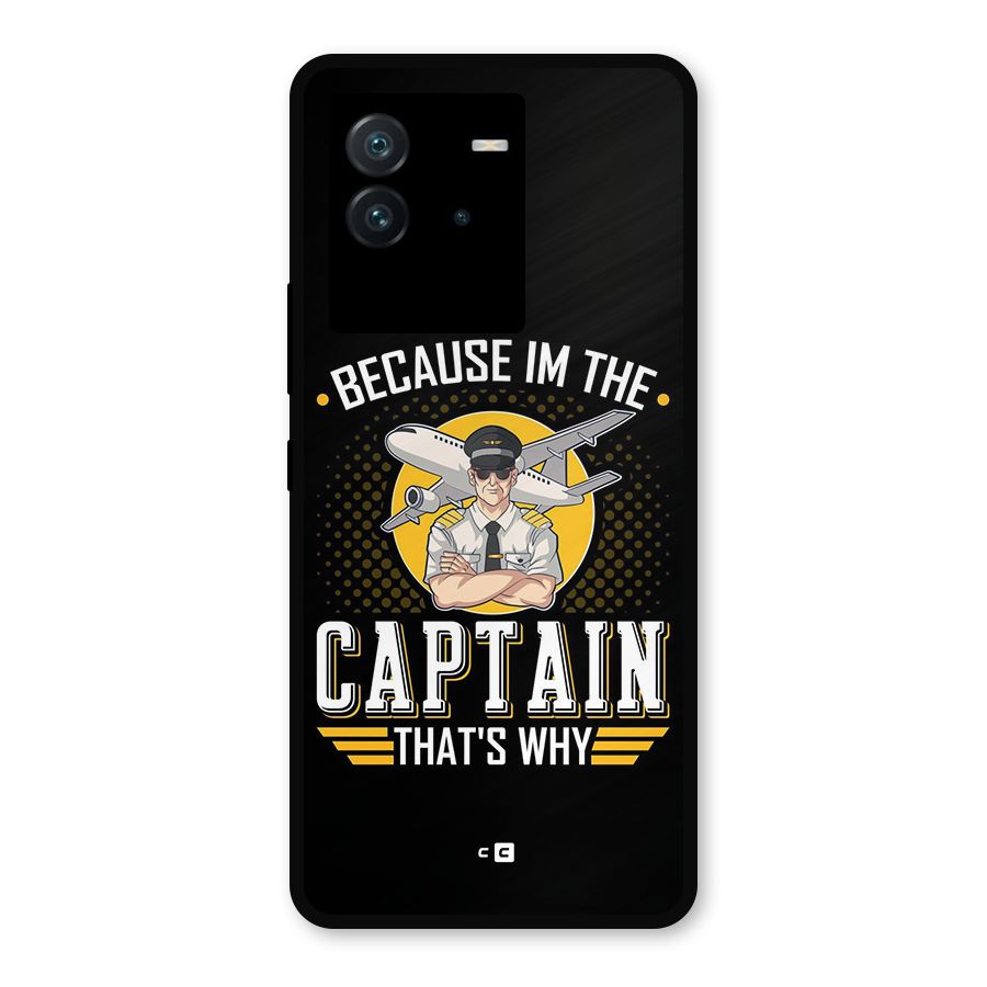 I M Captain Metal Back Case for iQOO Neo 6 5G