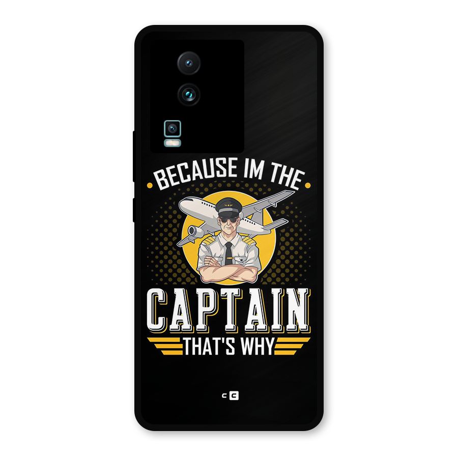I M Captain Metal Back Case for iQOO Neo 7