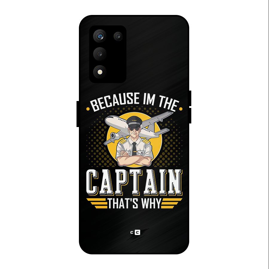 I M Captain Metal Back Case for realme 9 5G SE