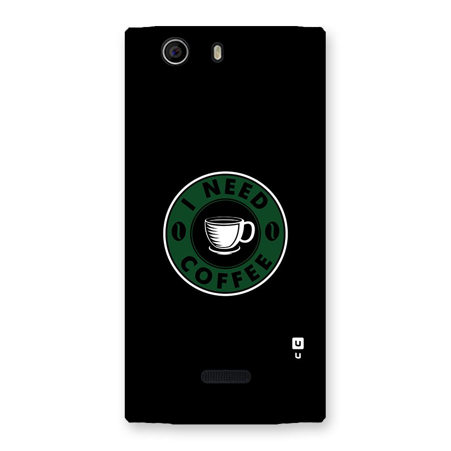 I Need Coffee Classic Back Case for Canvas Nitro 2 E311