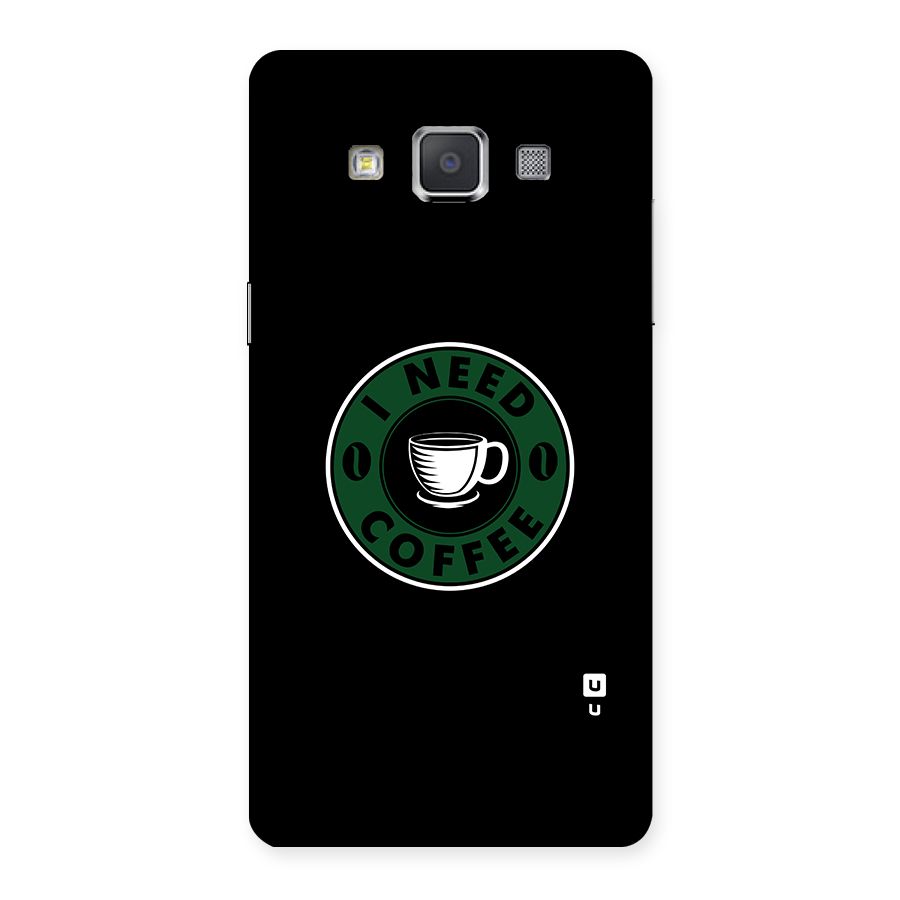 I Need Coffee Classic Back Case for Galaxy Grand Max