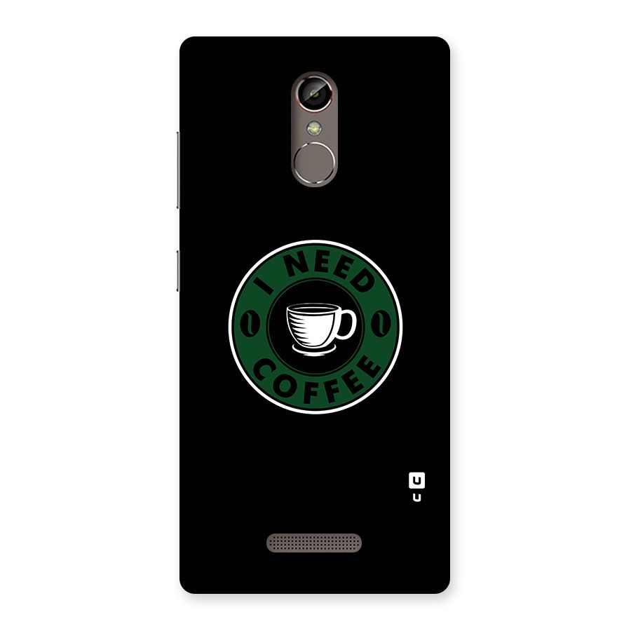 I Need Coffee Classic Back Case for Gionee S6s