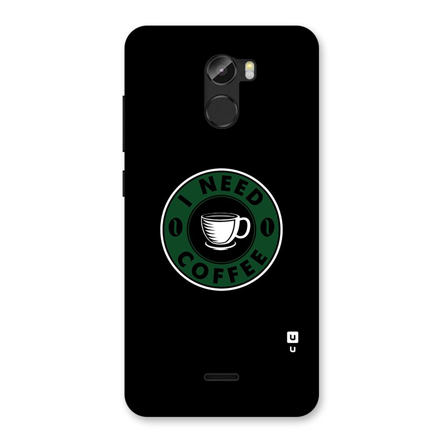I Need Coffee Classic Back Case for Gionee X1