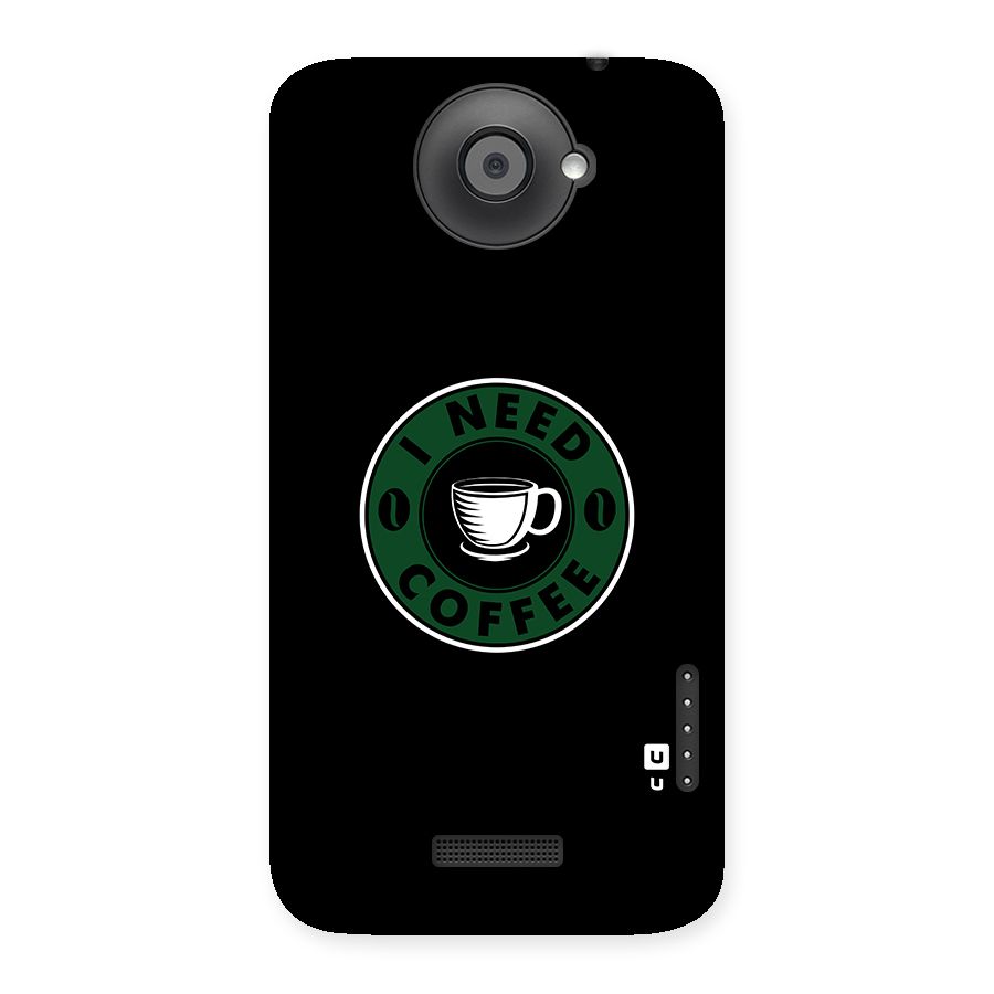 I Need Coffee Classic Back Case for HTC One X