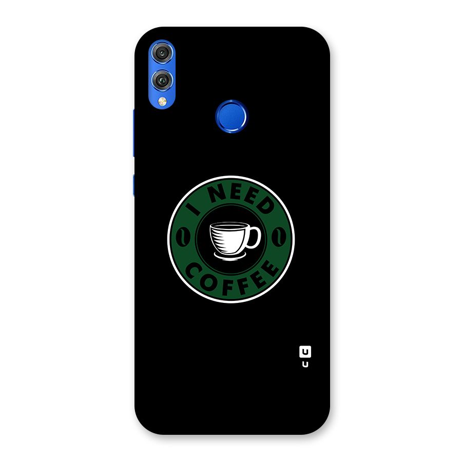 I Need Coffee Classic Back Case for Honor 8X