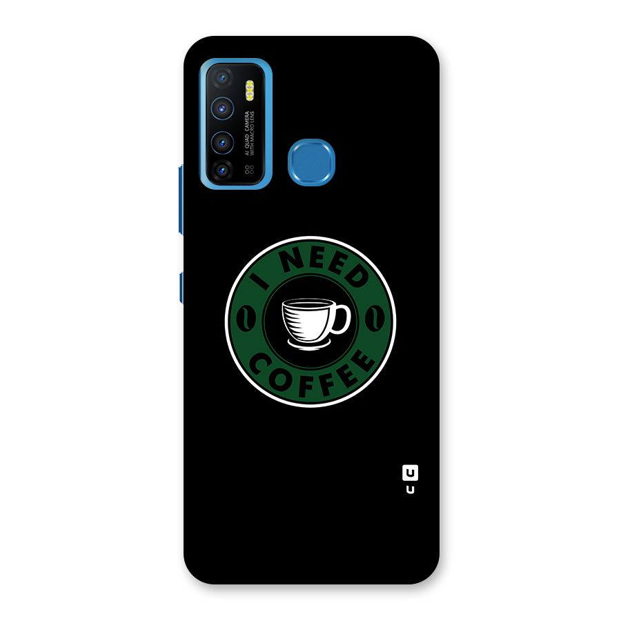 I Need Coffee Classic Back Case for Infinix Hot 9