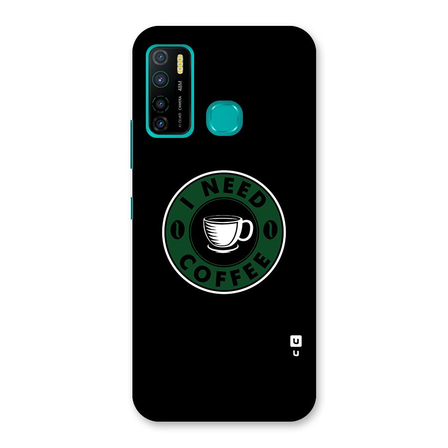 I Need Coffee Classic Back Case for Infinix Hot 9 Pro