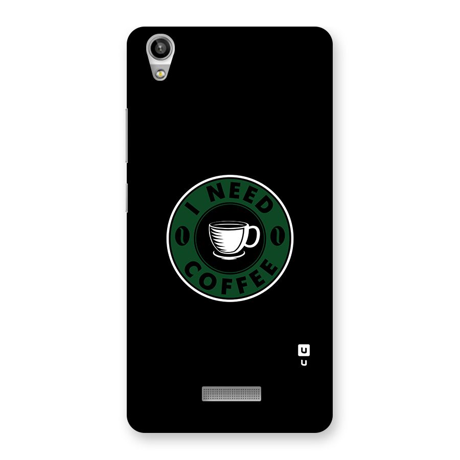 I Need Coffee Classic Back Case for Lava-Pixel-V1