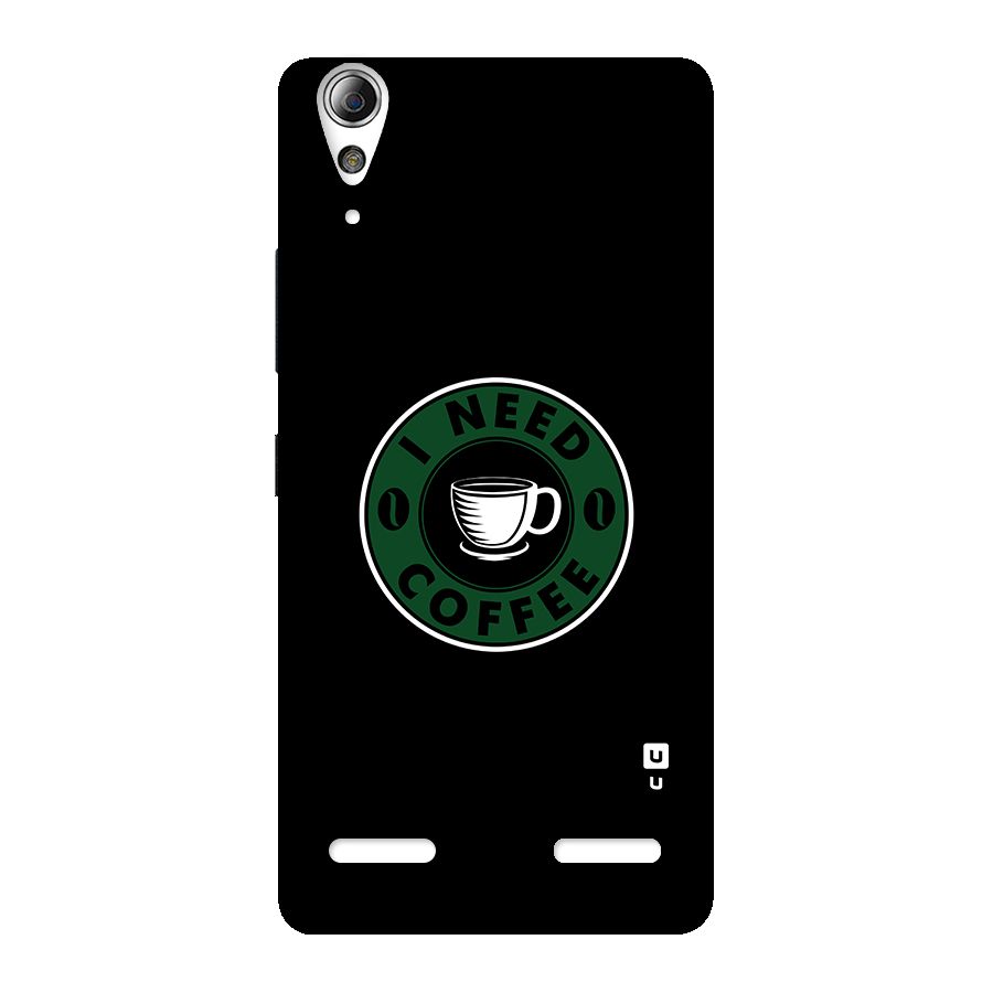 I Need Coffee Classic Back Case for Lenovo A6000 Plus
