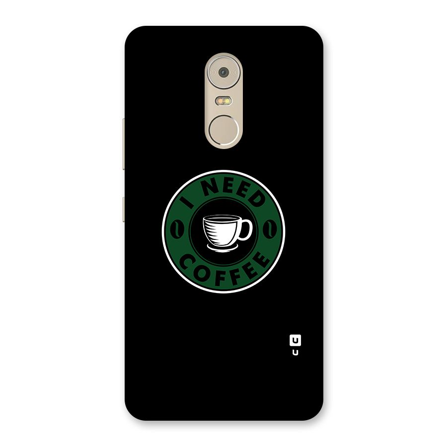 I Need Coffee Classic Back Case for Lenovo K6 Note