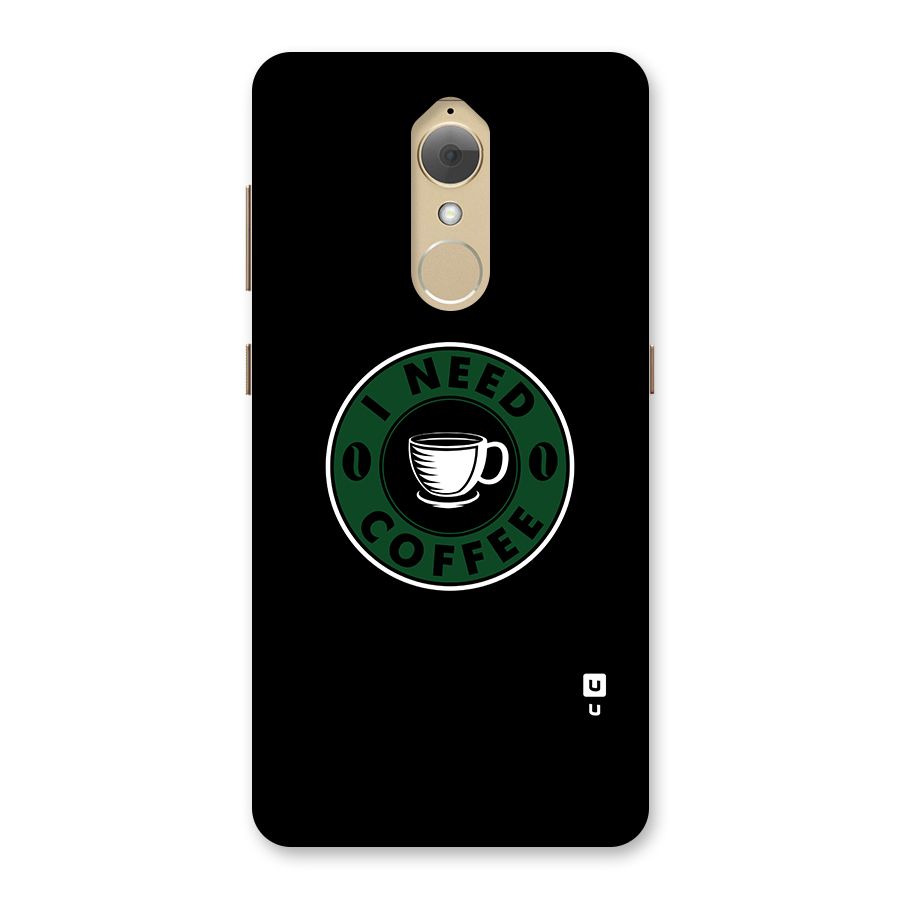 I Need Coffee Classic Back Case for Lenovo K8