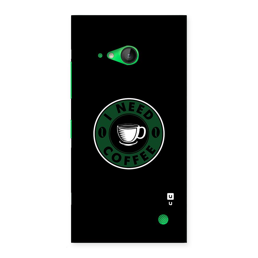 I Need Coffee Classic Back Case for Lumia 730