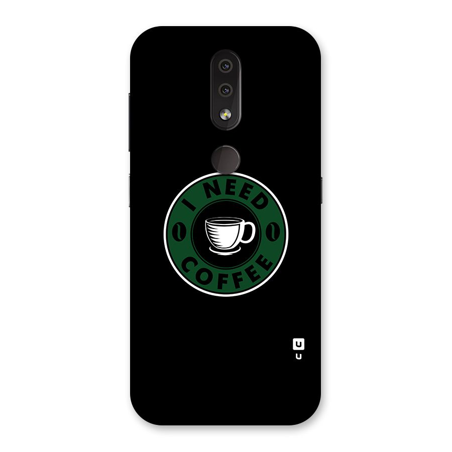I Need Coffee Classic Back Case for Nokia 4.2