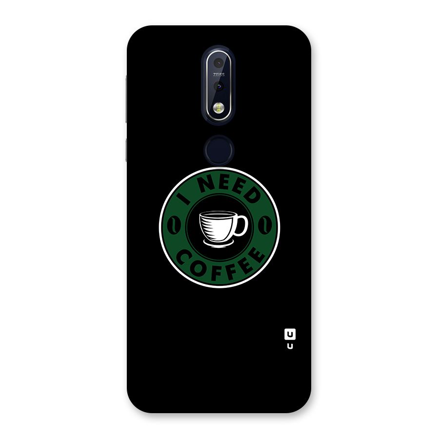 I Need Coffee Classic Back Case for Nokia 7.1