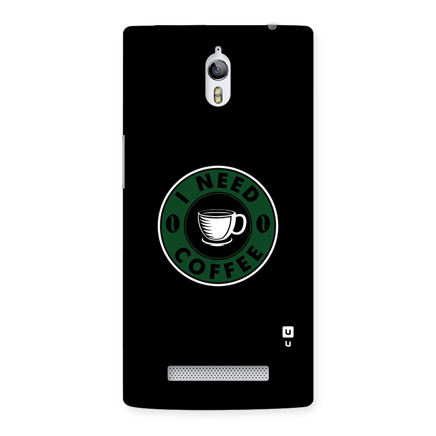 I Need Coffee Classic Back Case for Oppo Find 7