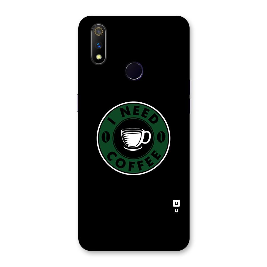 I Need Coffee Classic Back Case for Realme 3 Pro