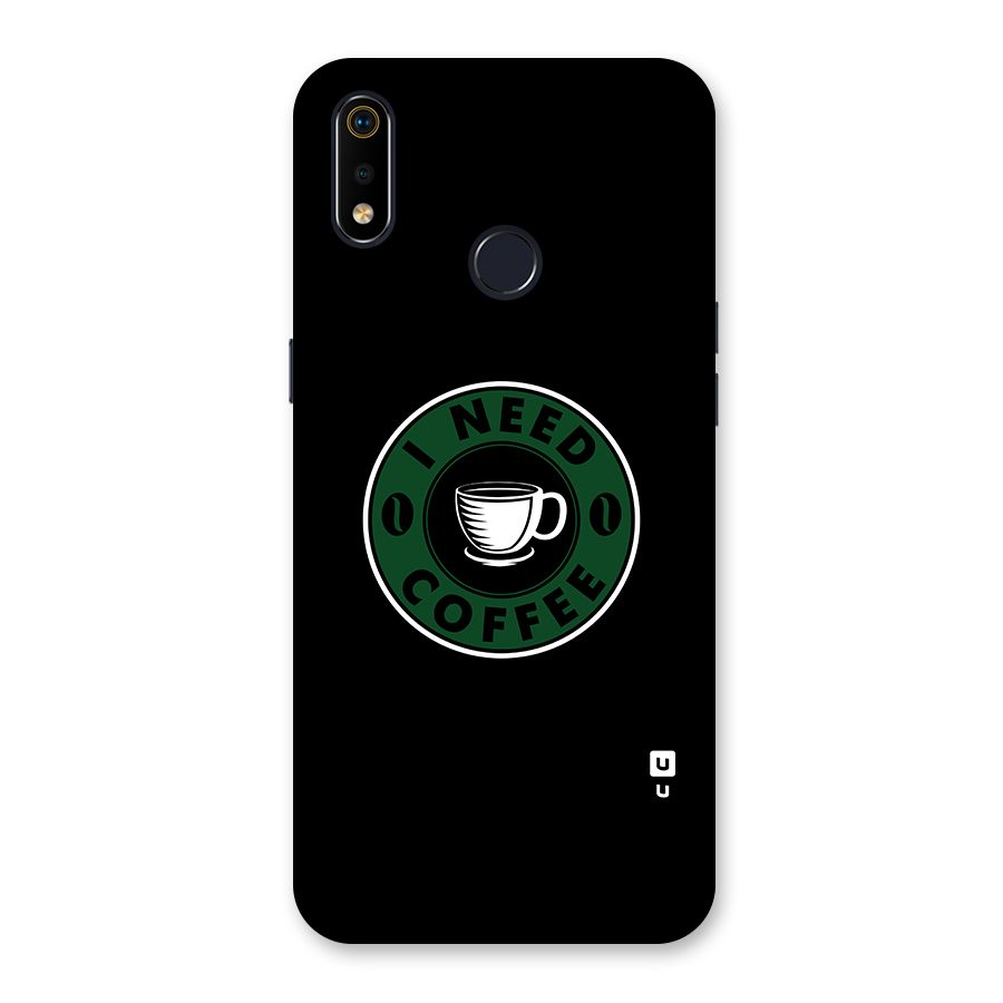 I Need Coffee Classic Back Case for Realme 3i
