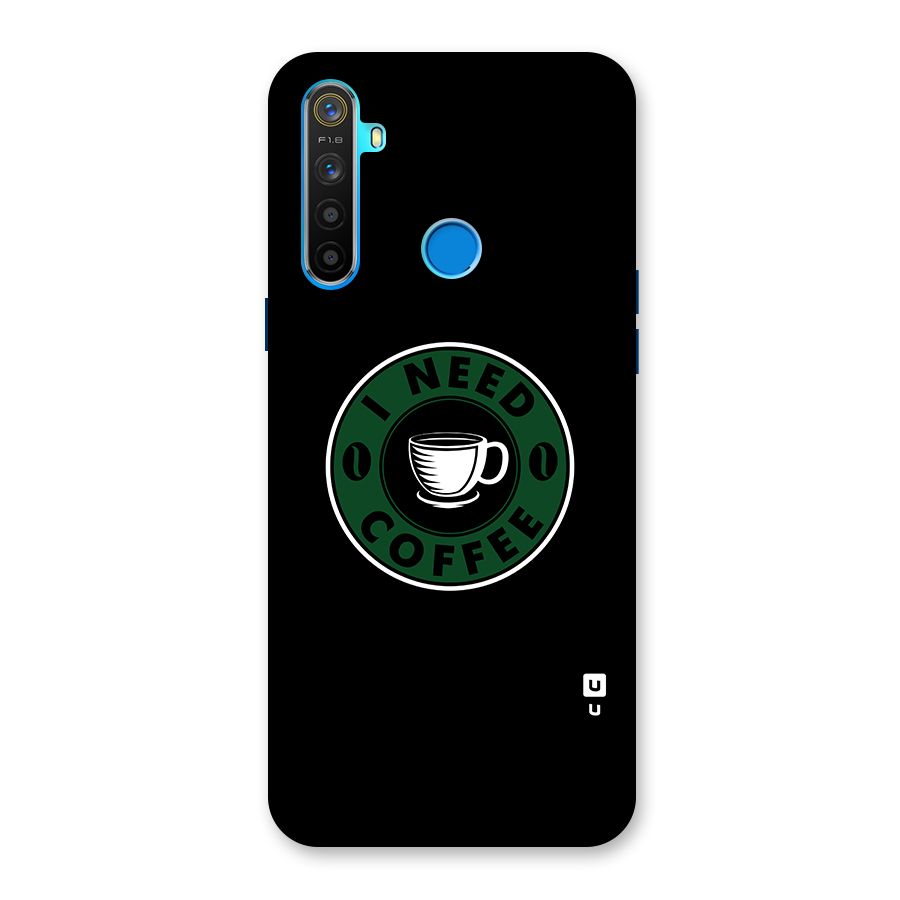 I Need Coffee Classic Back Case for Realme 5s