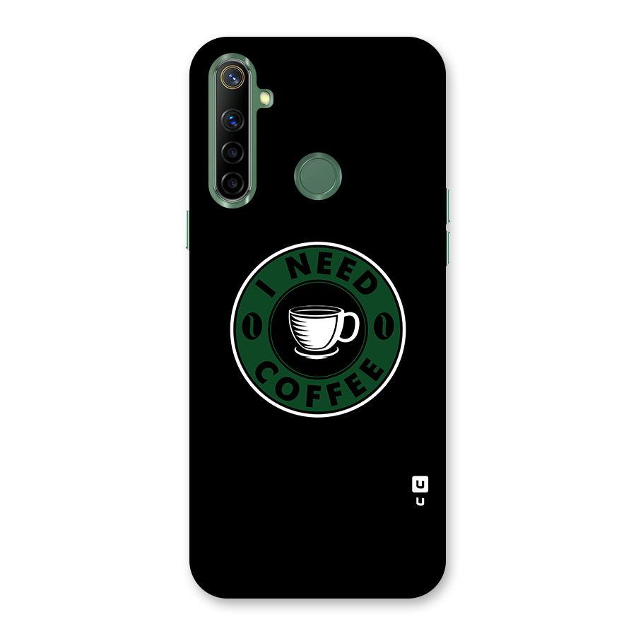 I Need Coffee Classic Back Case for Realme Narzo 10