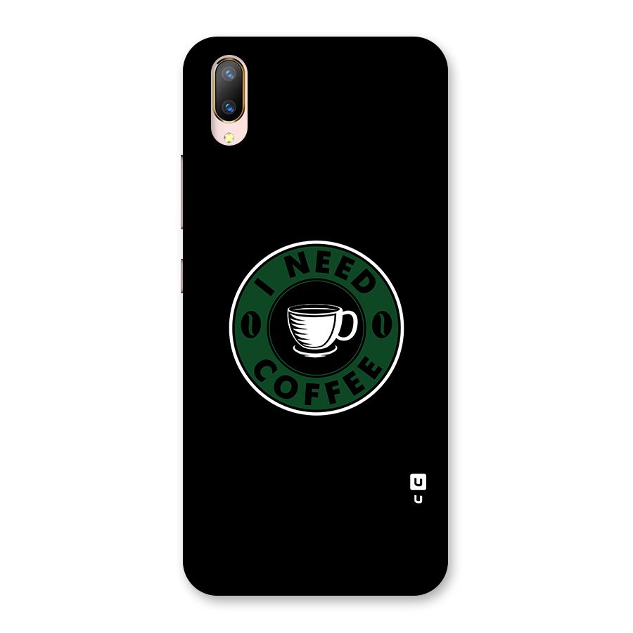 I Need Coffee Classic Back Case for Vivo V11 Pro