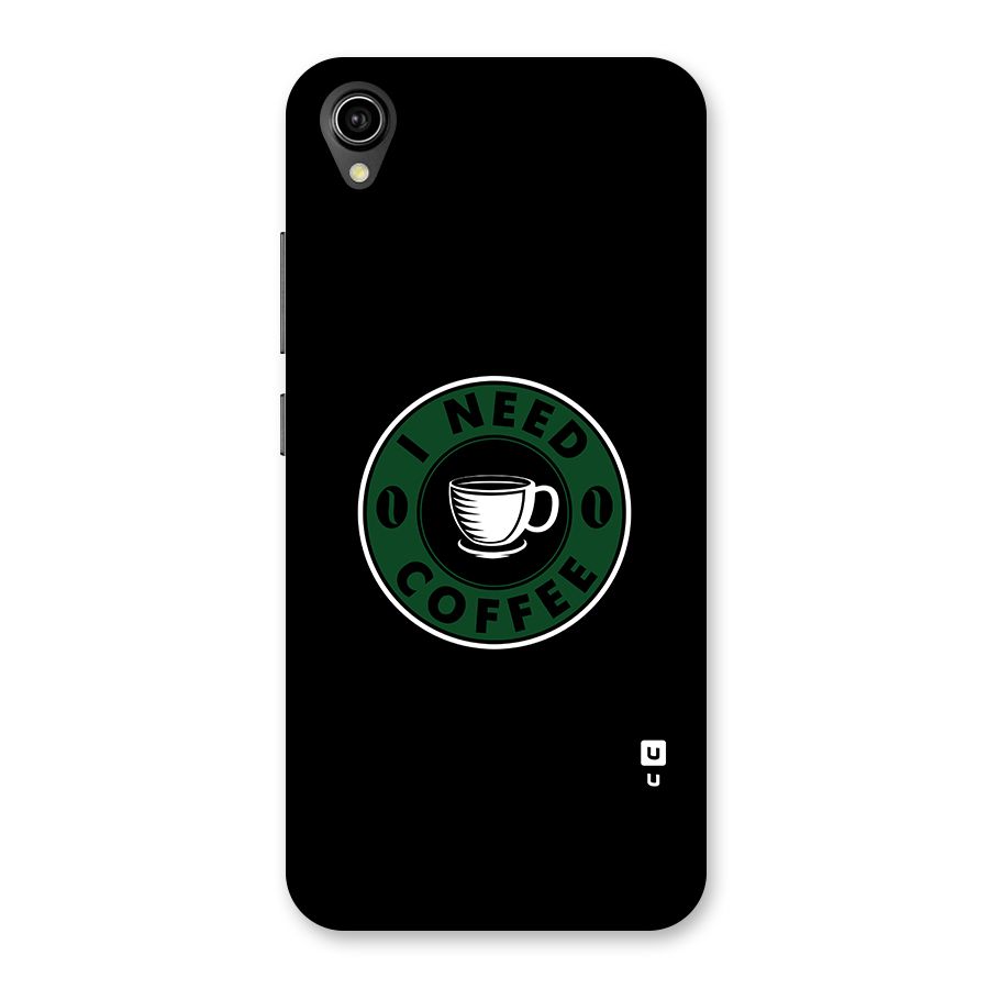 I Need Coffee Classic Back Case for Vivo Y90