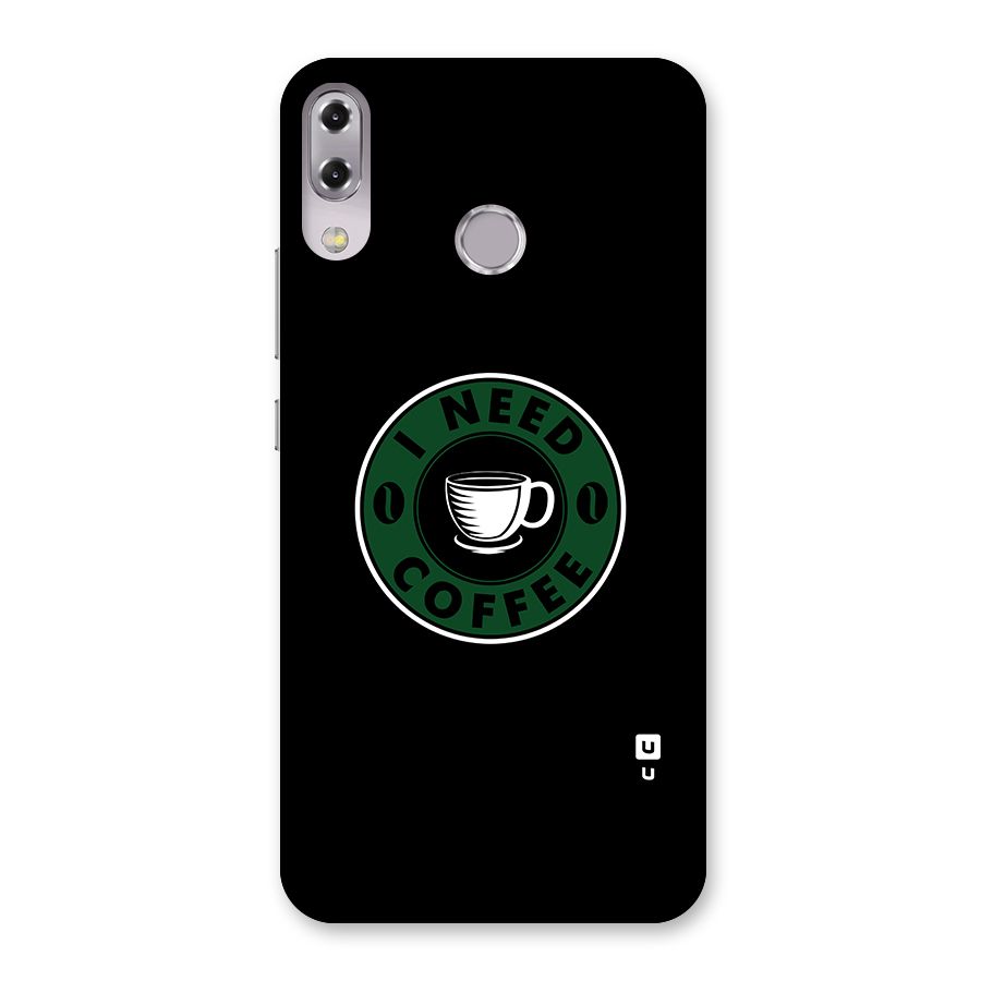 I Need Coffee Classic Back Case for Zenfone 5Z