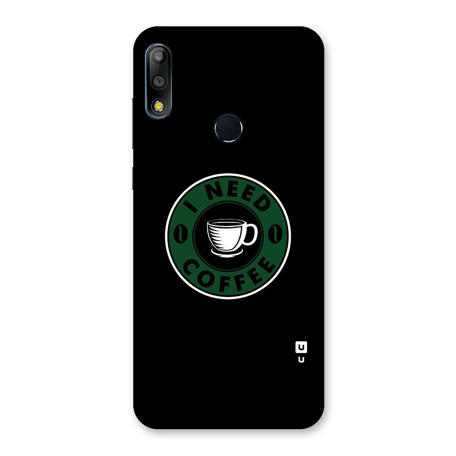 I Need Coffee Classic Back Case for Zenfone Max Pro M2