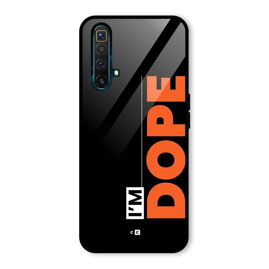 I am Dope Glass Back Case for Realme X3