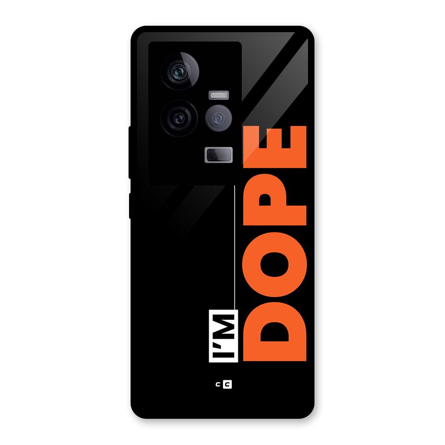 I am Dope Glass Back Case for Vivo iQOO 11 5G