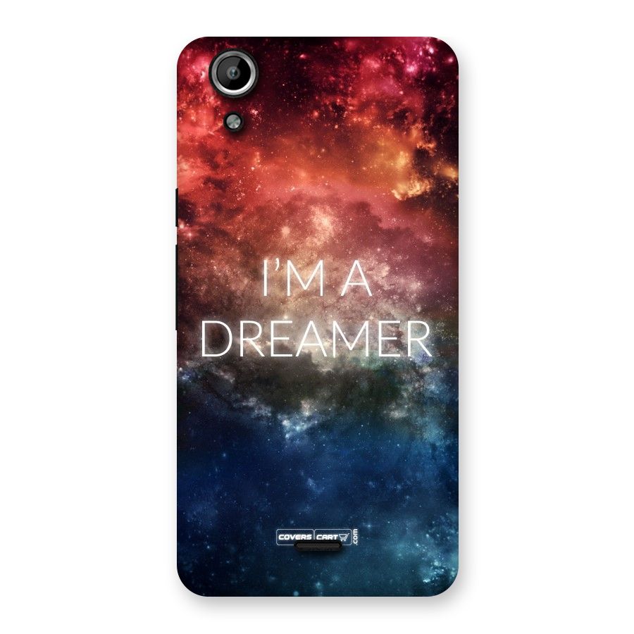 I am a Dreamer Back Case for Micromax Canvas Selfie Lens Q345