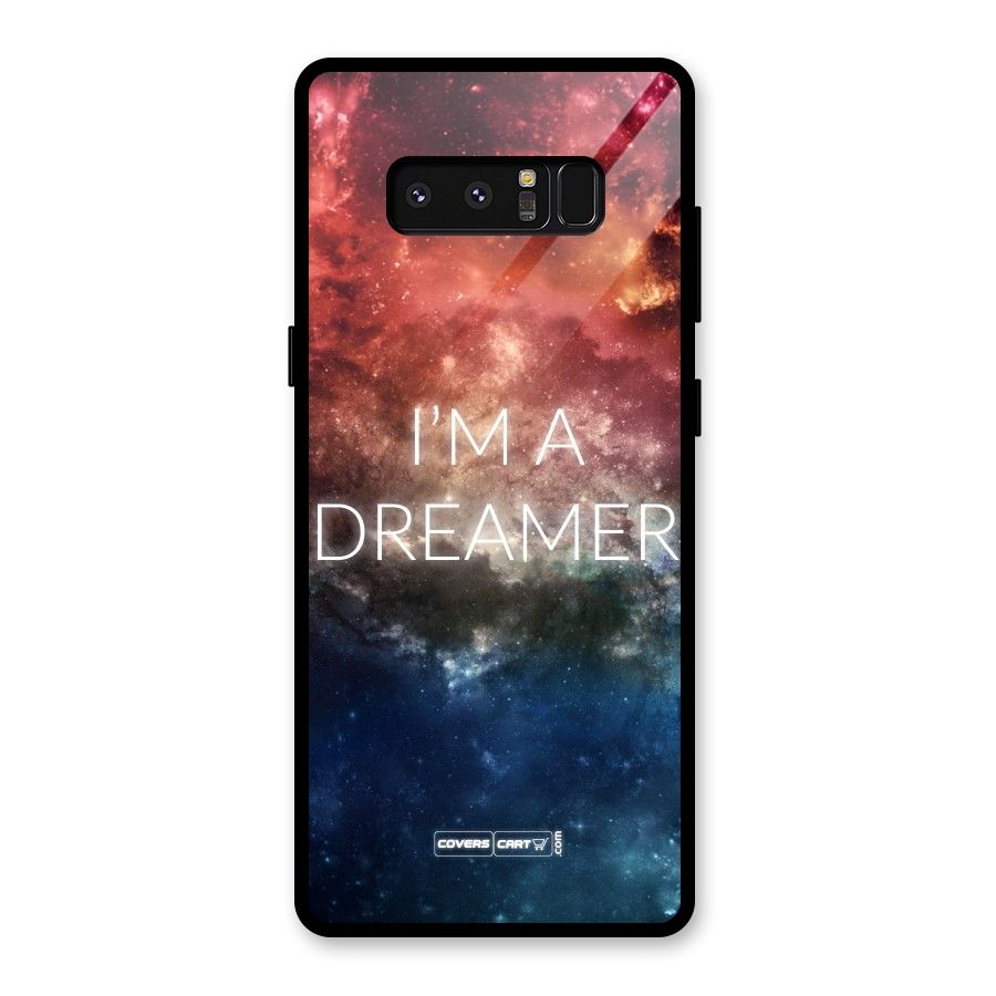 I am a Dreamer Glass Back Case for Galaxy Note 8