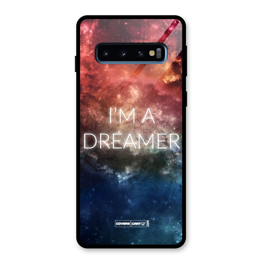 I am a Dreamer Glass Back Case for Galaxy S10