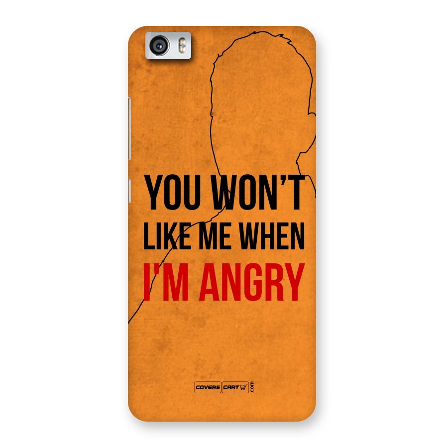 I m Angry Back Case for Xiaomi Redmi Mi5