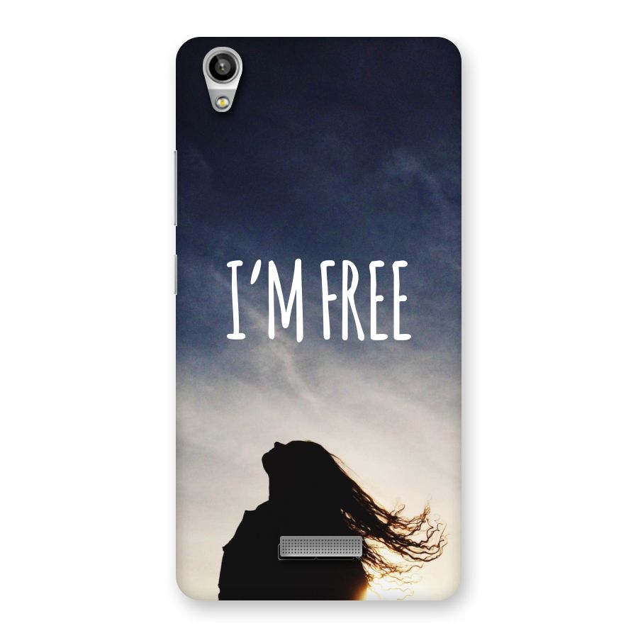 I m Free Back Case for Lava-Pixel-V1