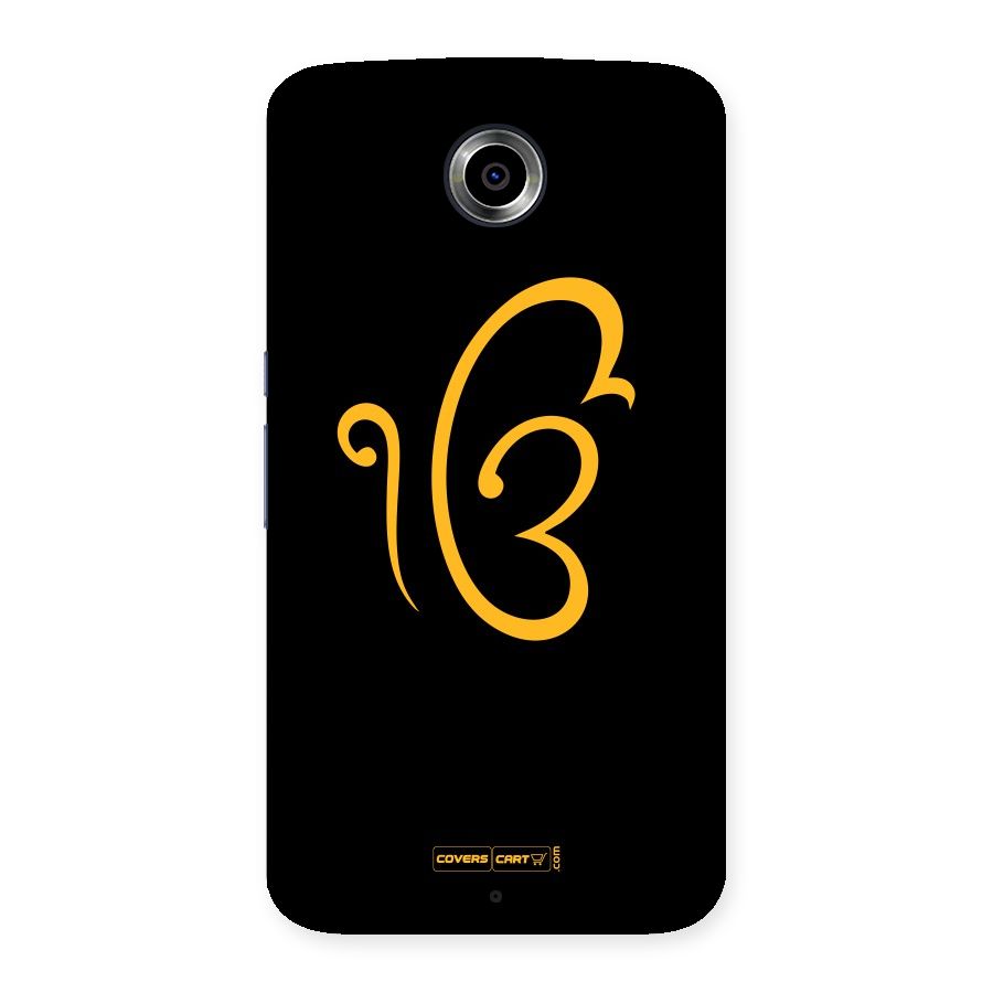 Ik Onkar Back Case for Nexsus 6