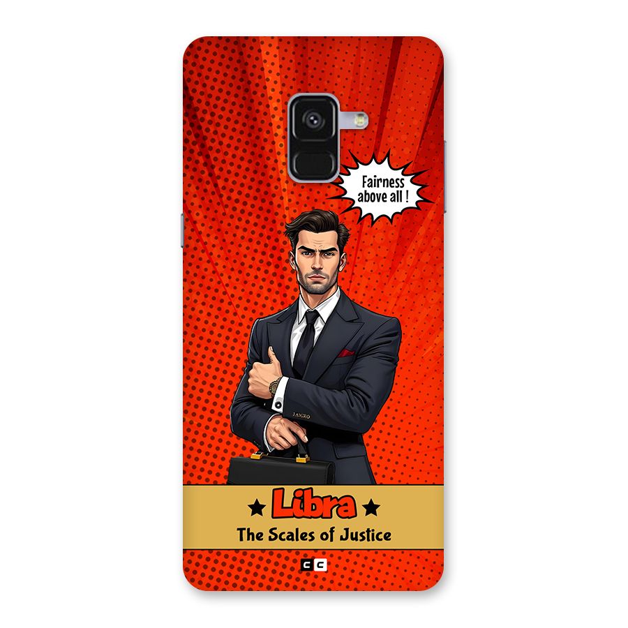 Impartial Libra Back Case for Galaxy A8 Plus