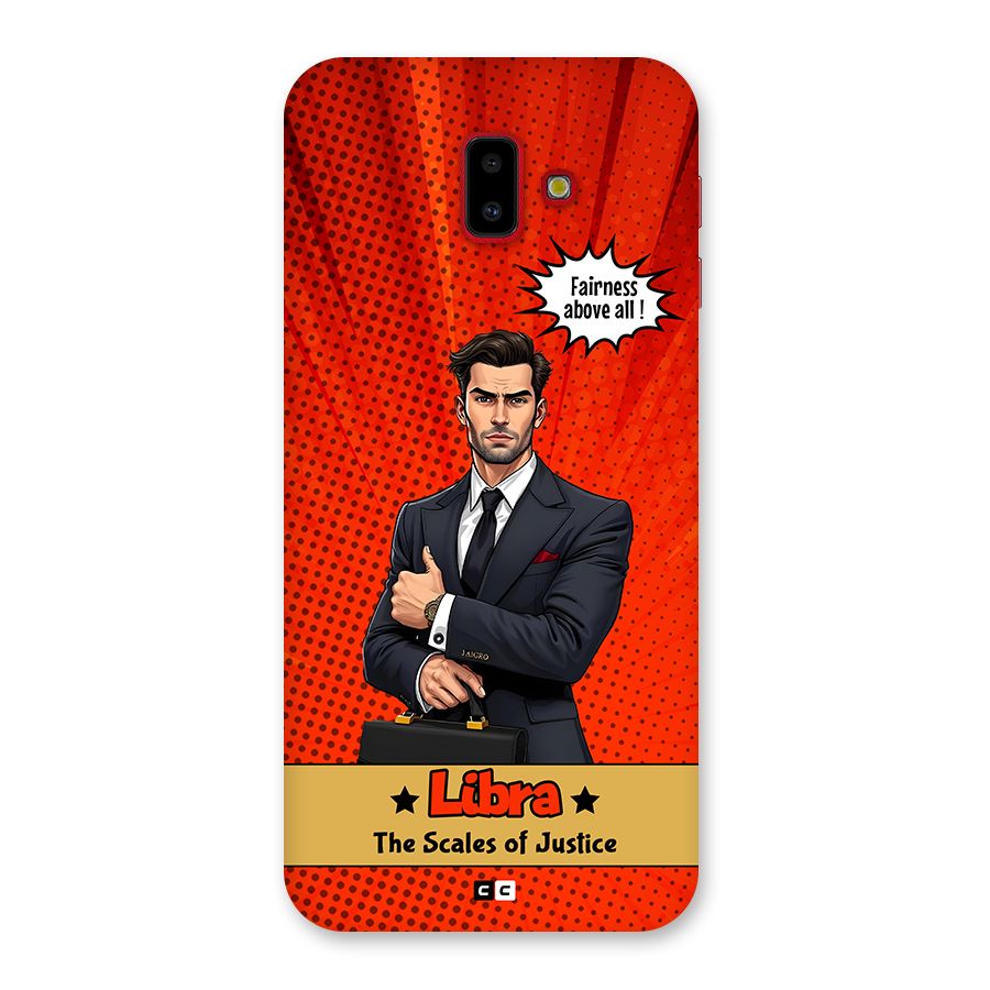 Impartial Libra Back Case for Galaxy J6 Plus