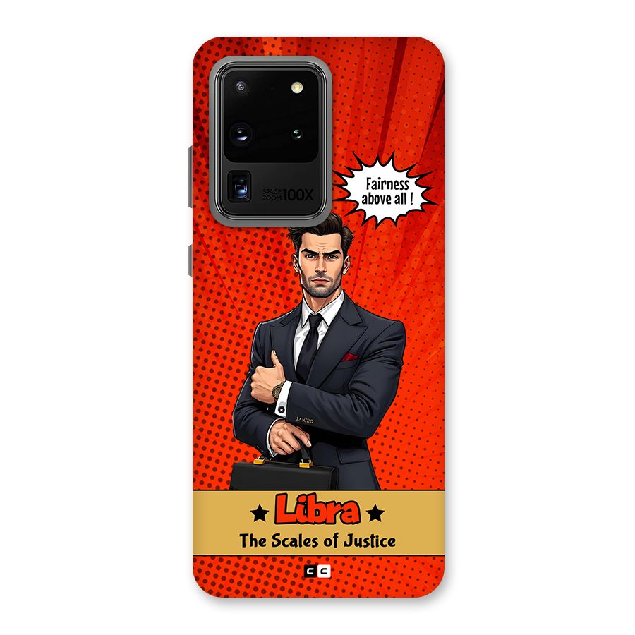 Impartial Libra Back Case for Galaxy S20 Ultra