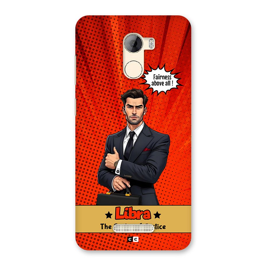 Impartial Libra Back Case for Gionee A1 LIte