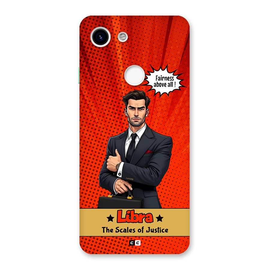 Impartial Libra Back Case for Google Pixel 3