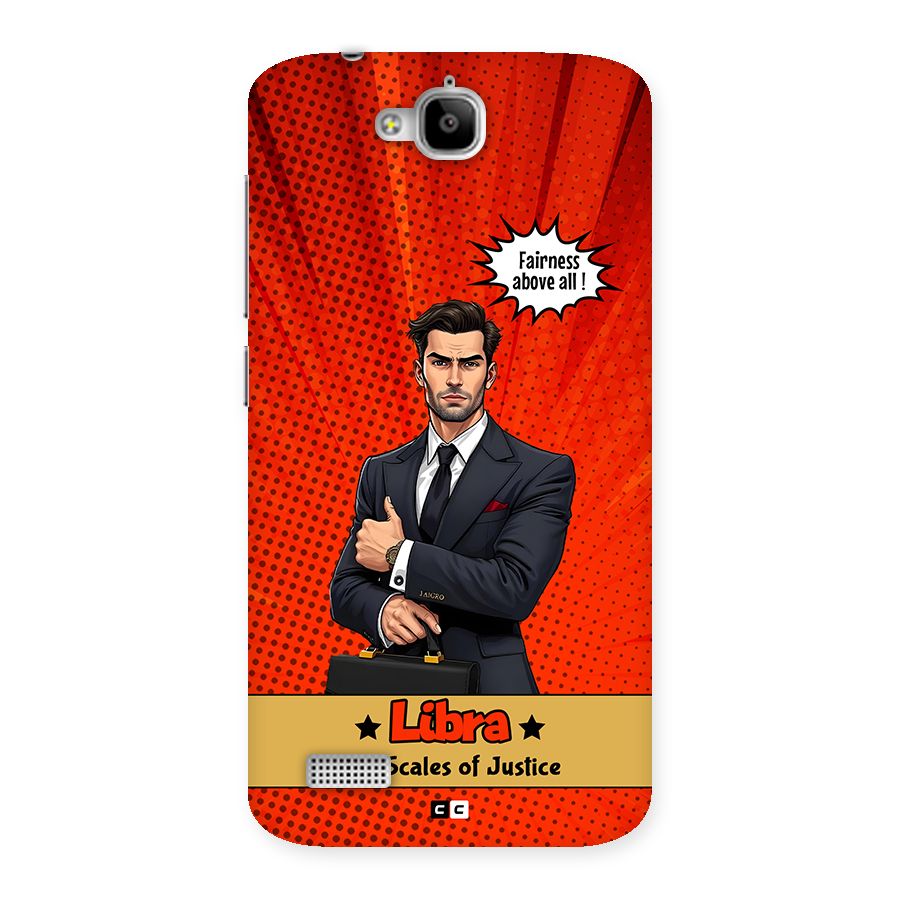 Impartial Libra Back Case for Honor Holly