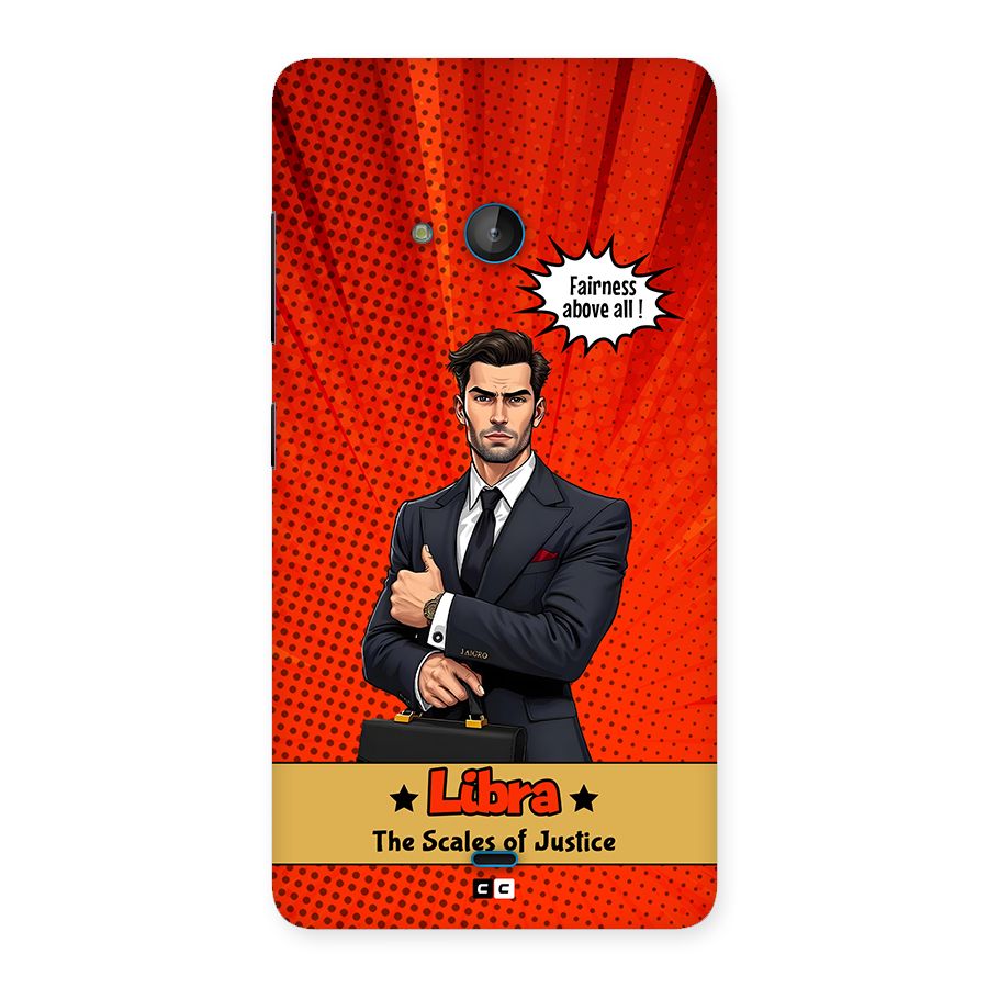 Impartial Libra Back Case for Lumia 540