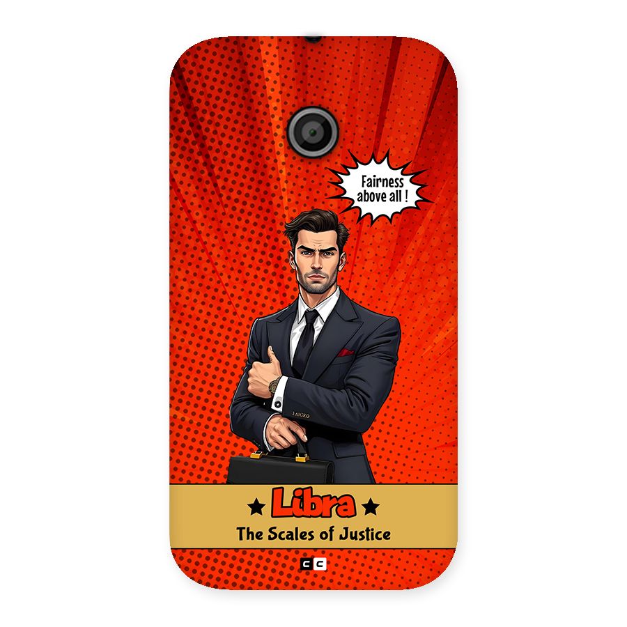 Impartial Libra Back Case for Moto E