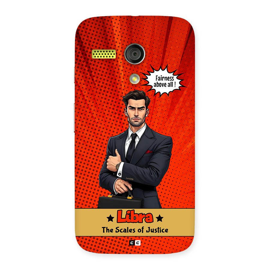 Impartial Libra Back Case for Moto G